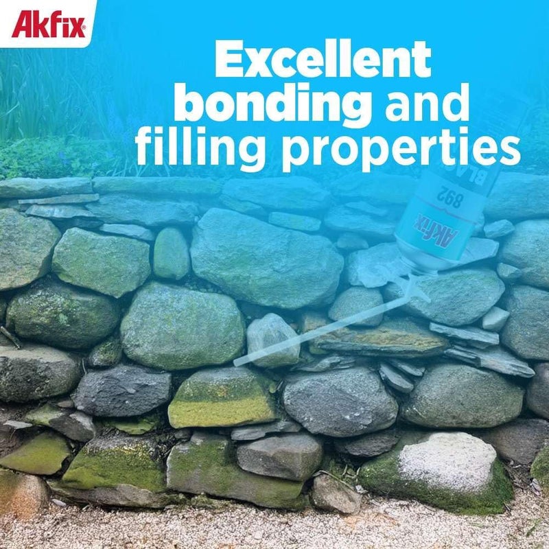 AKFIX 892 Black Spray Foam Sealant (1x12 Oz.) - UV Resistant Polyurethane Expanding Spray Foam Insulation, Waterproof, Ideal for RV, Pond, Waterfall and Landscape Applications | 12 Oz. 1 Pack - Image 4